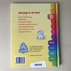 Een pup in de klas.