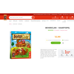 999 Games : Beverclan. Ongebruikt