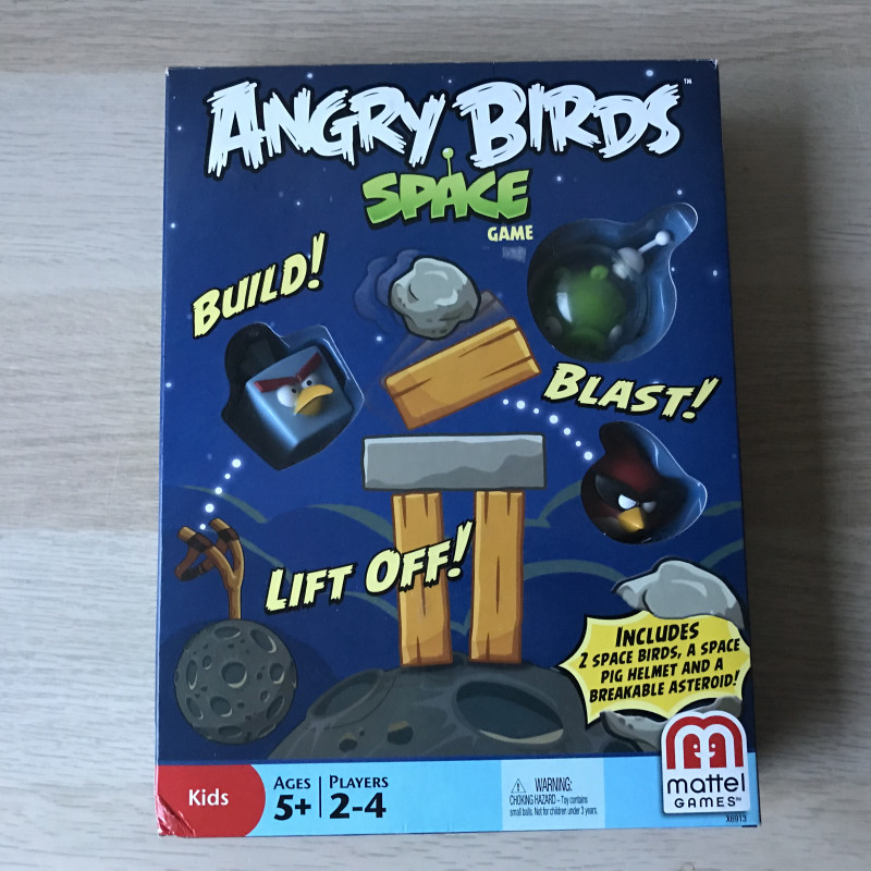 Angry Birds. Space game. Engels