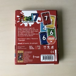 999 Games : Red7. Win of je ligt eruit!