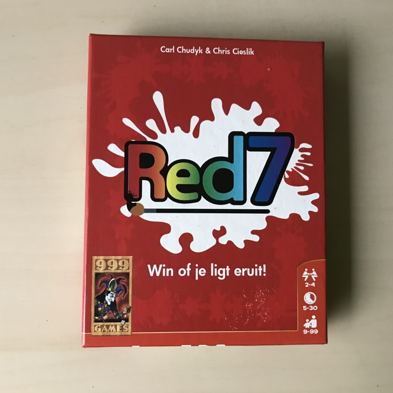 999 Games : Red7. Win of je ligt eruit!