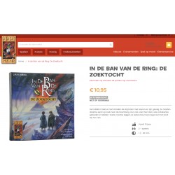 999 Games :  Nieuw. In de Ban van de Ring. De Zoektocht.