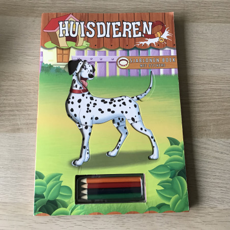 Disney : 101 Dalmatiërs sjablonenboek