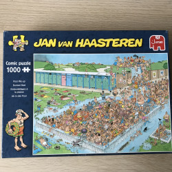 Jan van Haasteren : Bomvol bad. 1000 stukjes.