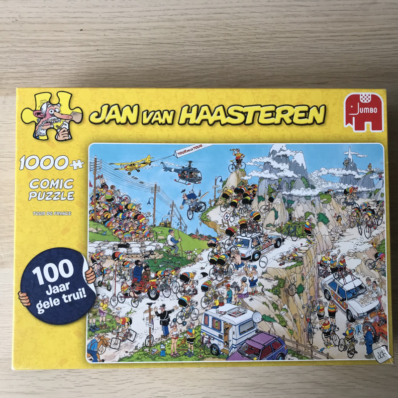Jan van Haasteren : Tour de France. 1000 stukjes.