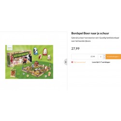 Boer naar je schuur