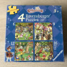 Efteling : 6, 9, 12 en 16 stukjes.