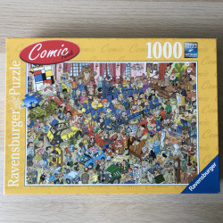 Ravensburger Comic. De veiling.  1000 stukjes.