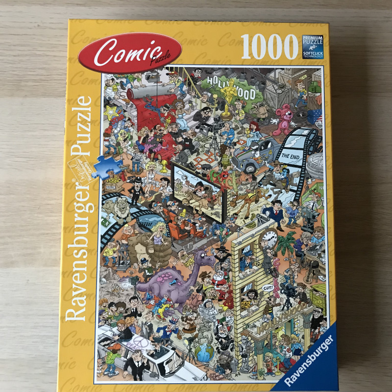 Ravensburger Comic. Hollywood.  1000 stukjes.