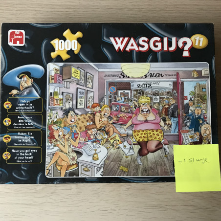 -1 stukje. Wasgij : Original nummer 11 . Beauty Salon. 1000 stukjes.