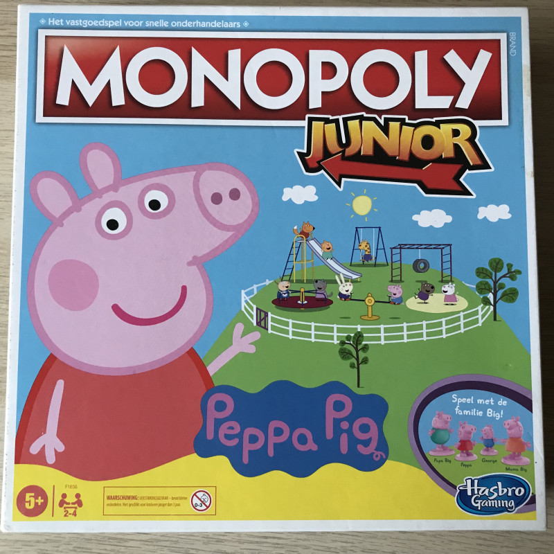 Peppa Pig. Monopoly junior