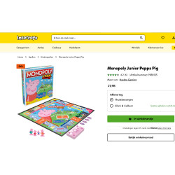 Peppa Pig. Monopoly junior