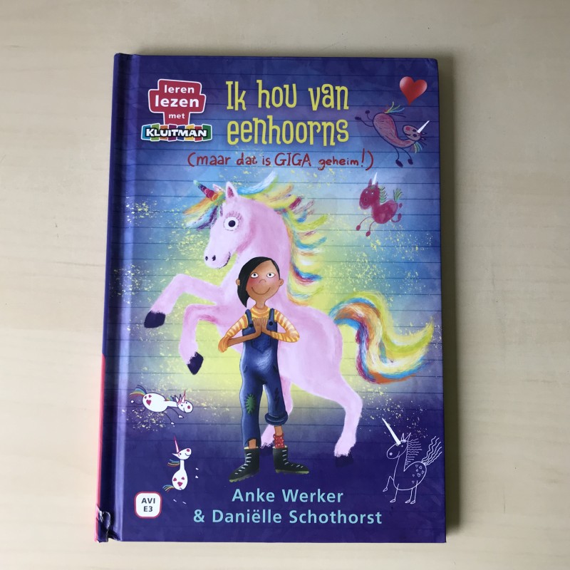 Leren lezen met Kluitman : Ik hou van eenhoorns (maar dat is GIGA geheim!)