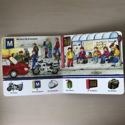 Wat hoort waarbij? In de stad.