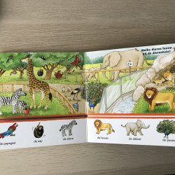 Wat hoort waarbij? Bij de dieren.