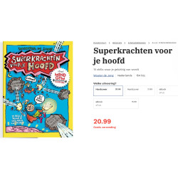 Superkrachten voor je hoofd.