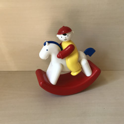 Ambi Toys : Paardje met ruiter.