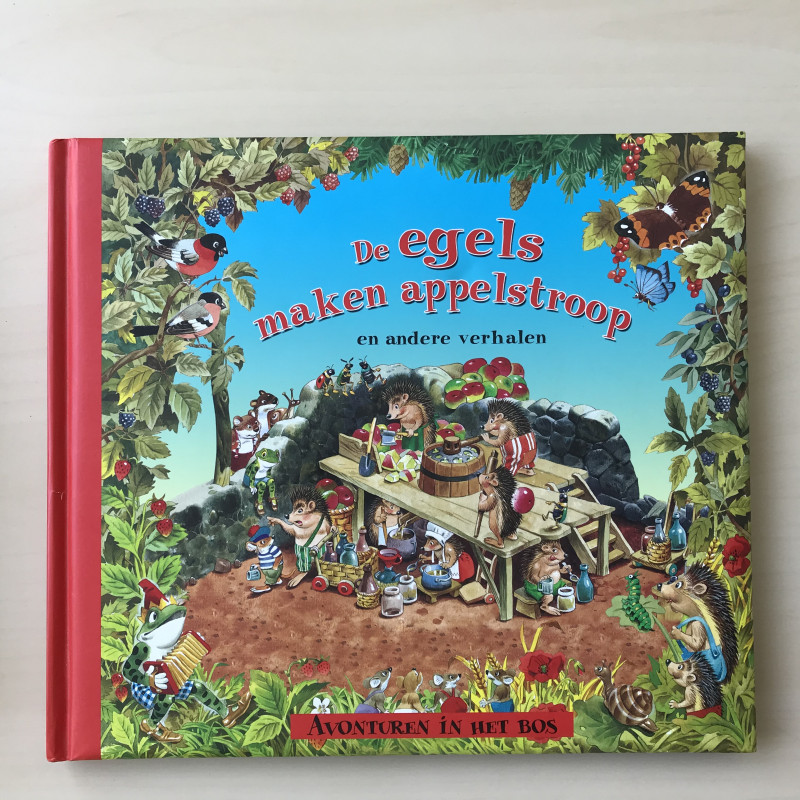 Avonturen in het bos : De egels maken appelstroop