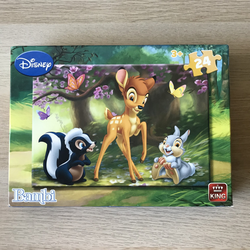 Disney : Bambi. Puzzel 24 stukjes.