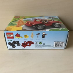 Duplo 6169 : Nieuw. Brandweerwagen, brandweerauto.