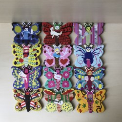 Memo : Vlinders en spinnen. Butterflies and a spider.