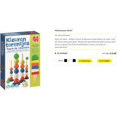 Kleurentorentjes