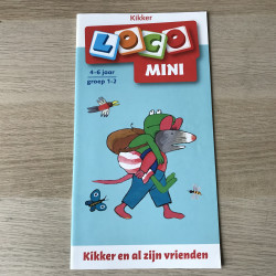 Mini Loco boekje : Kikker en al zijn vrienden. Groep 1 - 2. Leeftijd 4 - 6 jaar.
