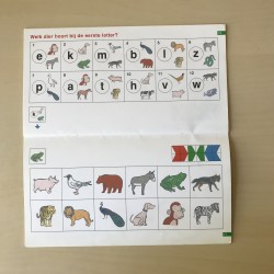 Mini Loco boekje: Taal en lezen 1. Leeftijd 4 -5 jaar