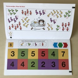 Mini Loco boekje : Ik leer tellen. Leeftijd 4-5 jaar.