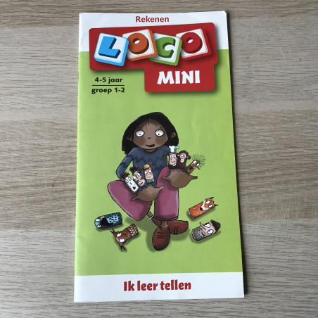 Mini Loco boekje : Ik leer tellen. Leeftijd 4-5 jaar.