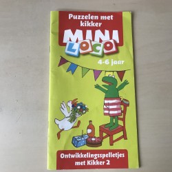 Mini Loco boekje : Ontwikkelingsspelletjes met Kikker. Leeftijd 4-5 jaar.