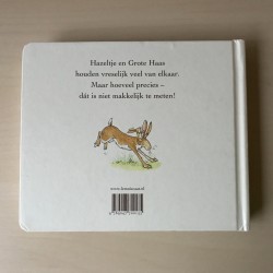 Raad eens hoeveel ik van je hou. Hardkartonnen boekje