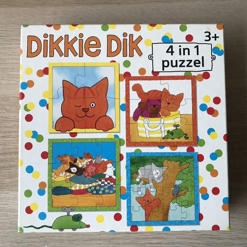 Dikkie Dik 4 6 9 en 16 stukjes