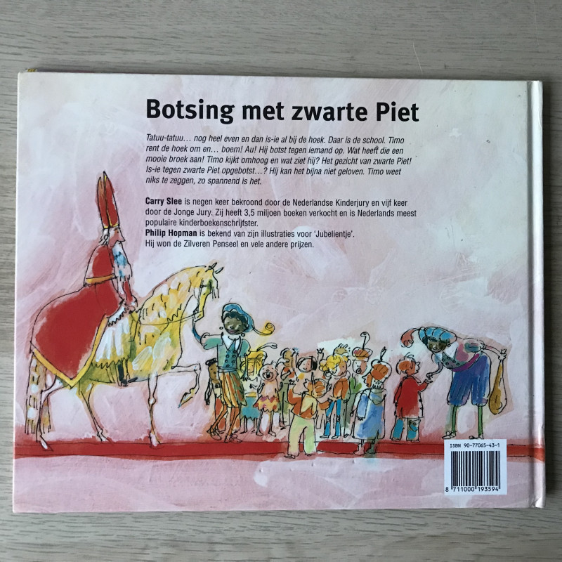 Douwe Egberts Sinterklaasboek: botsing met Zwarte Piet