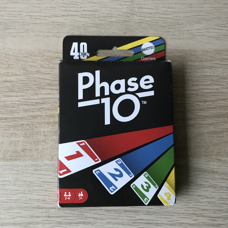 Phase 10. Kaartspel.