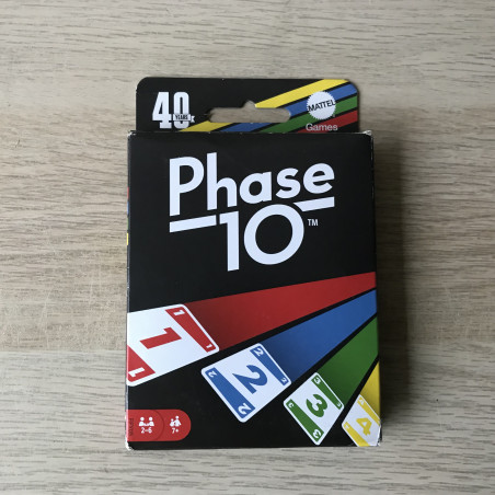 Phase 10. Kaartspel.