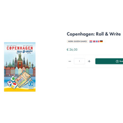 Copenhagen. Roll & Write