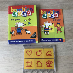 Bambino Loco set : Muis en haar vriendjes. Leeftijd 3-5 jaar