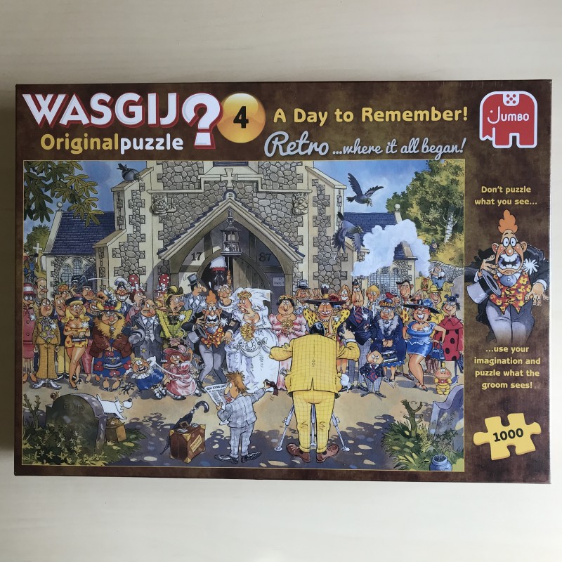 Wasgij : Nieuw. Original nummer 4. A Day to Remember. Retro.... Where it all began! 1000 stukjes.