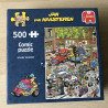 Jan van Haasteren : Scooter Scramble . 500 stukjes.