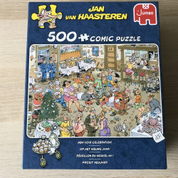 Jan van Haasteren : Op het nieuwe jaar! 500 stukjes.