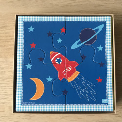 Lief! 4 puzzels. 4, 6, 9 en 16 stukjes