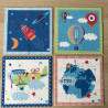 Lief! 4 puzzels. 4, 6, 9 en 16 stukjes