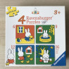 Nijntje : puzzel 6, 9, 12 en 16 stukjes.