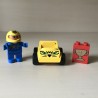 Duplo : Auto met popje. Set 32.