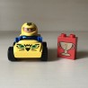 Duplo : Auto met popje. Set 32.