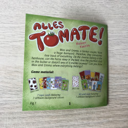 Alles Tomate ( Duitse + Engelse. Kiekeboe 999 Games)