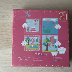 Lief! 4 puzzels. Nieuw. 4, 6, 9 en 16 stukjes
