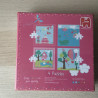 Lief! 4 puzzels. Nieuw. 4, 6, 9 en 16 stukjes