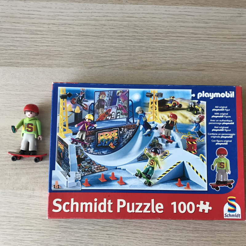Skater park : Playmobil 100 stukjes + popje